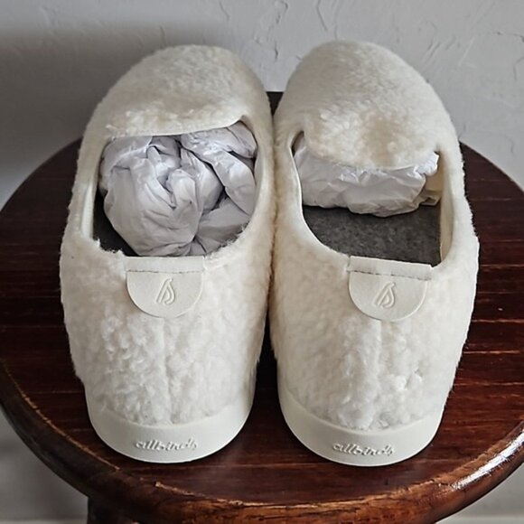 allbirds Merino Wool Lounger Fluff Slip-on Shoes Size 11 Men\'s Natural White New main image 6